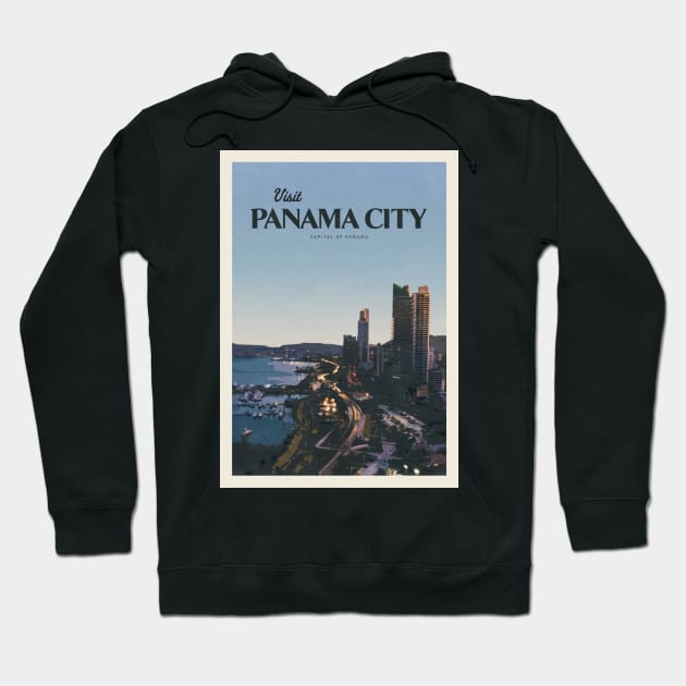 Visit Panama City Hoodie by Mercury Club